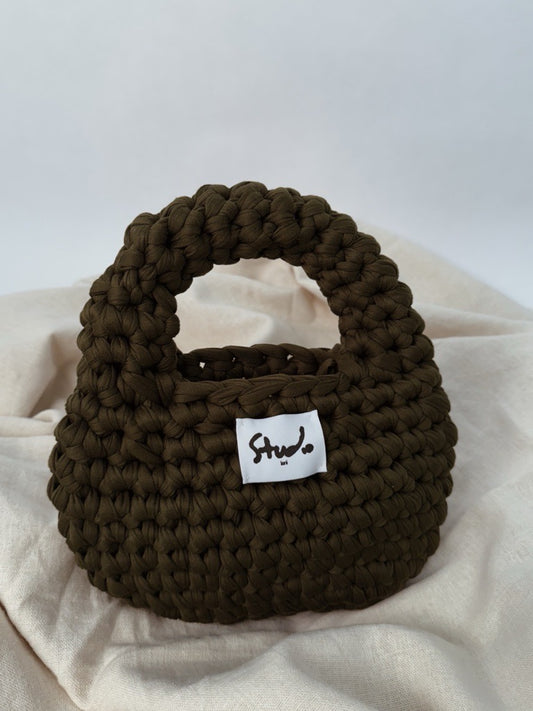 The Croissant Bag, Olive - S